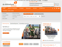 Tablet Screenshot of bibliotheekenschede.nl